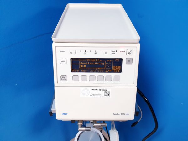 Dräger Draeger 8000 plus + Fisher Paykel Verdampfer MR850AGU - Image 3