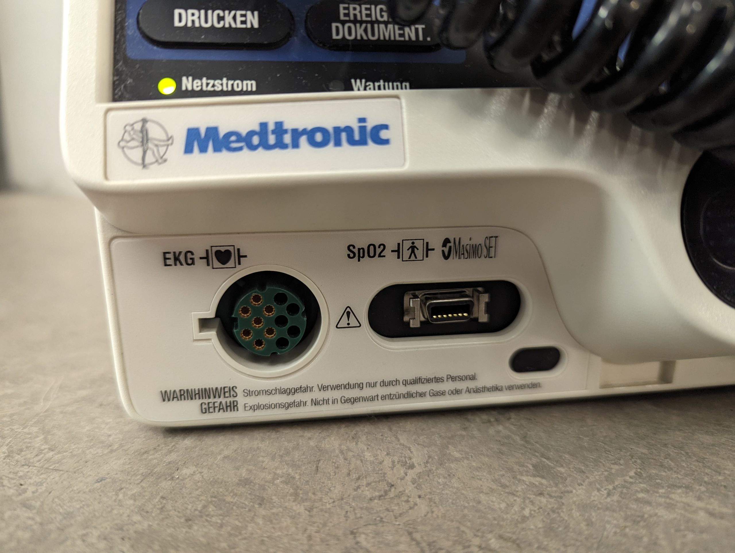 Medtronic Lifepak 20 Physio-Control Defibrillator Monitor – Bild 10