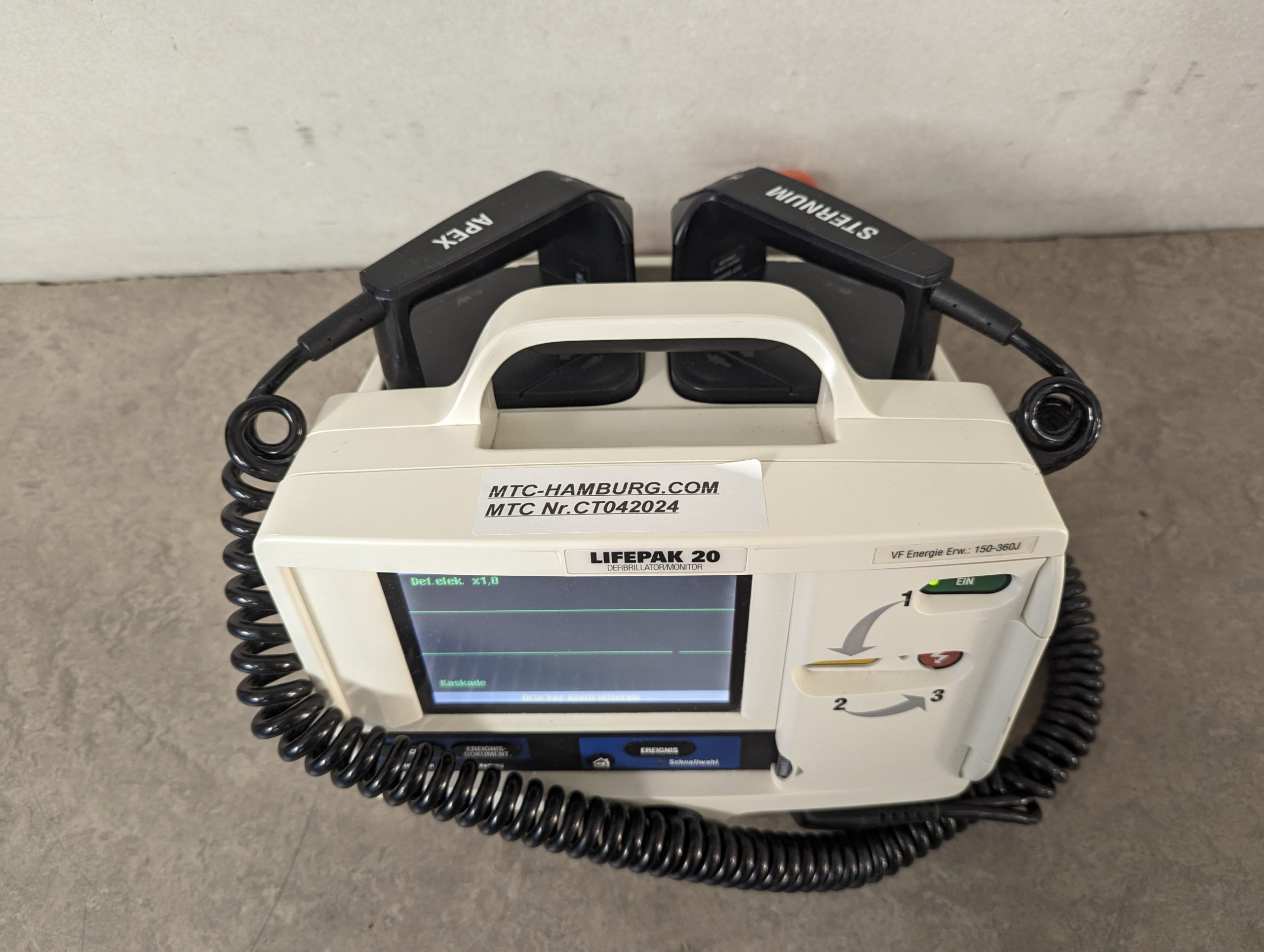 Medtronic Lifepak 20 Physio-Control Defibrillator Monitor – Bild 11