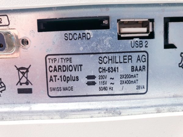 Schiller AT-10 PLUS EKG 12 Kanal Gerät mit LCD Display - Image 10