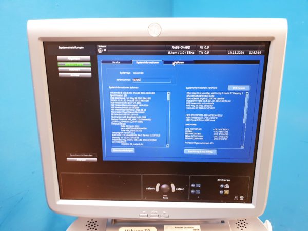GE Voluson E8- RAB6-D + M6C + 11L-D - DOM 2012 – Bild 7