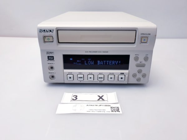 Sony DVO-1000MD  Medical DVD Recorder – Bild 4