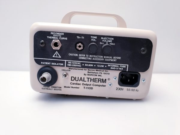 Dualtherm t-110 d cardiac Output Computer Monitor AC122024 – Bild 7