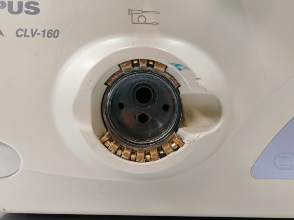 Olympus CV-160 CLV160 MAJ-843 Endoskopie Prozessor + Lichtquelle – Bild 4