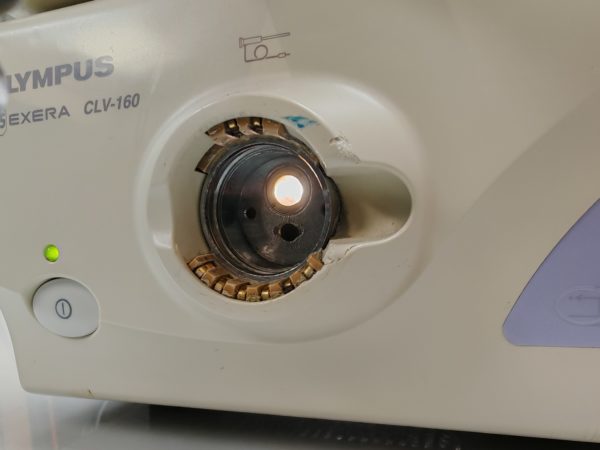 Olympus CV-160 CLV160 MAJ-843 Endoskopie Prozessor + Lichtquelle – Bild 9