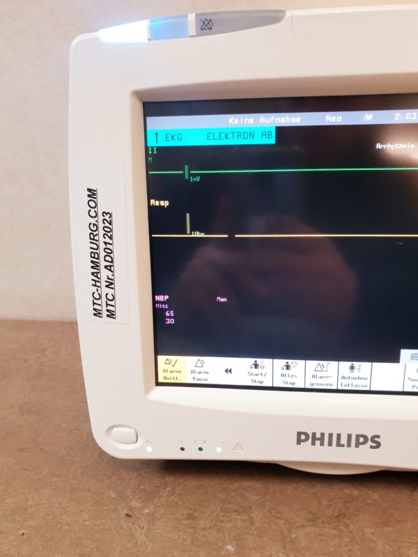 Philips IntelliVue MP20 Neonatal Überwachungsmonitor mit Modul – Bild 3