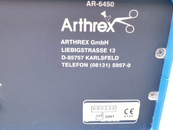 Arthrex AR-6450 CONTINOUS WAVE ARTHROSCOPIE PUMP, OP Chirurgie Endokopie – Bild 9