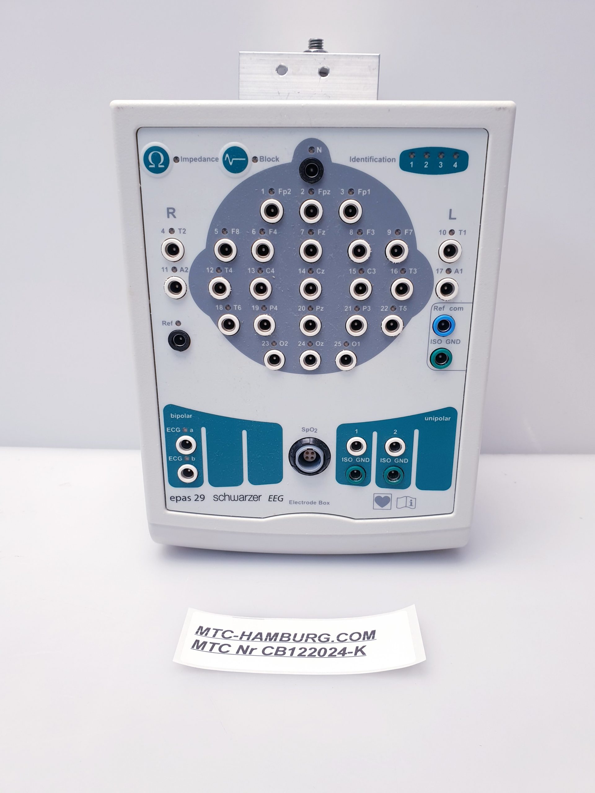 Natus SCHWARZER EPAS 29  29 DE Amplifier EEG Elektrodenbox