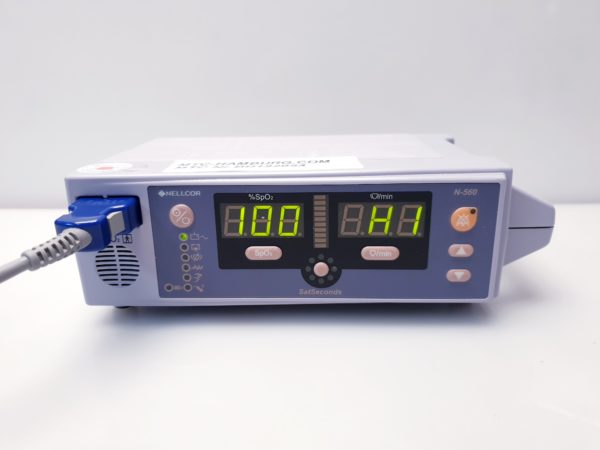 Covidien Nellcor N-560 Pulsoxymeter mit Stammkabel – Bild 4