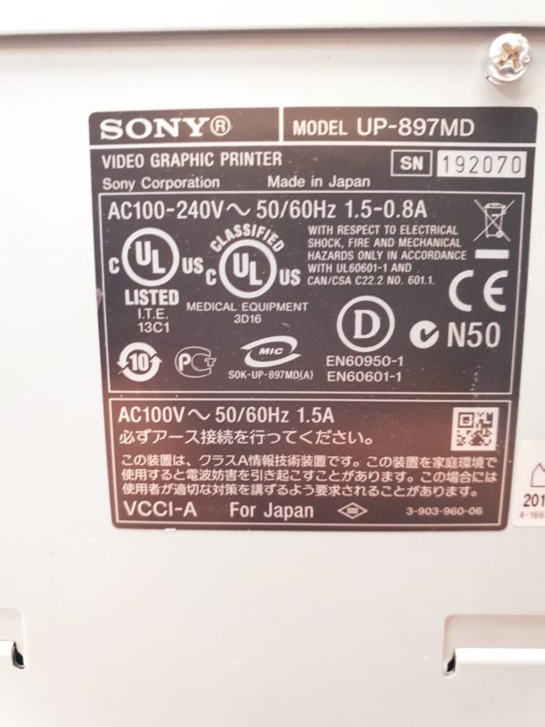 Sony UP-897MD  UP 897MD Videografikdrucker Printer – Bild 10