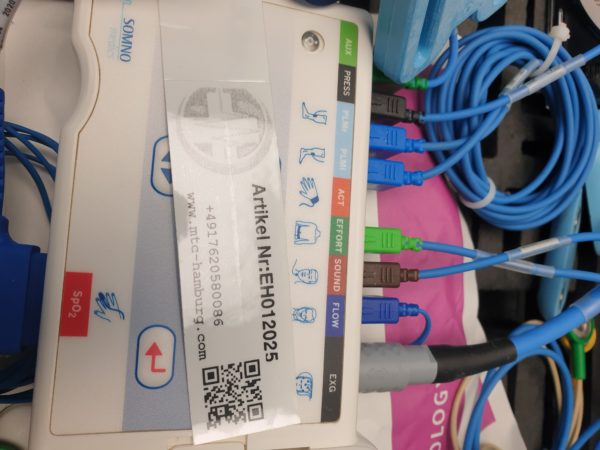 Somno Medics SOMNOscreen Plus PSG Polysomnographic System mit Zubehör – Bild 2