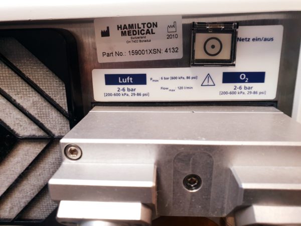 Hamilton G5 CO2 + Aernob  Beatmungsgerät mit einem Hamilton H900 – Bild 14