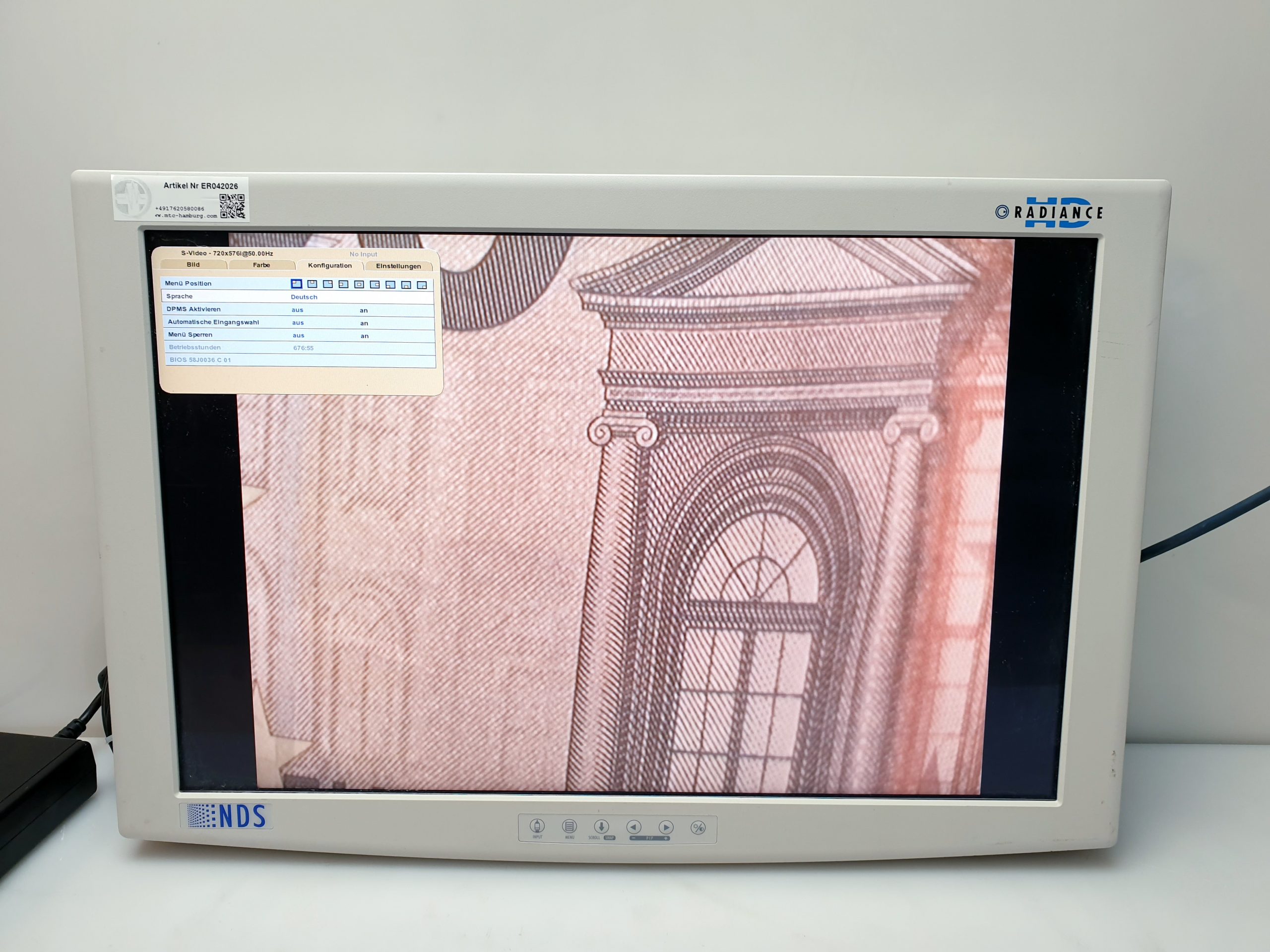 NDS SC-WU24-A1511 Full HD Monitor für die Endoskopie – Bild 33