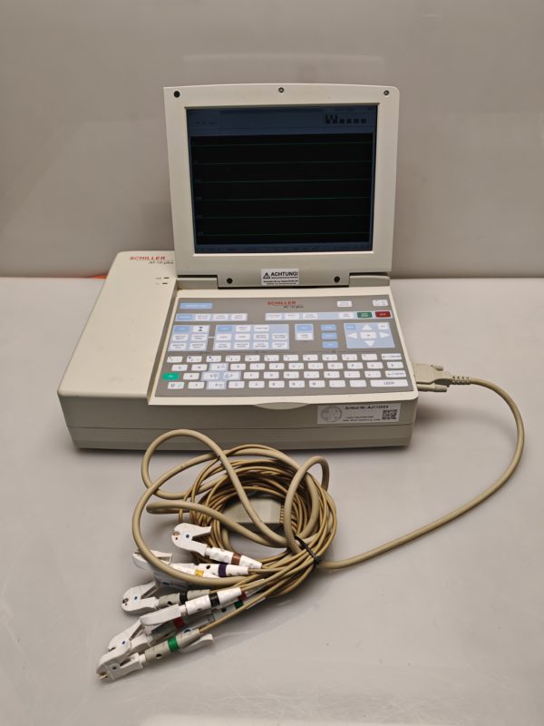Schiller AT-10 PLUS EKG 12 Kanal Gerät mit LCD Display – Bild 13