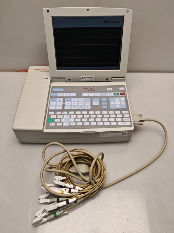 Schiller AT-10 PLUS EKG 12 Kanal Gerät mit LCD Display – Bild 14