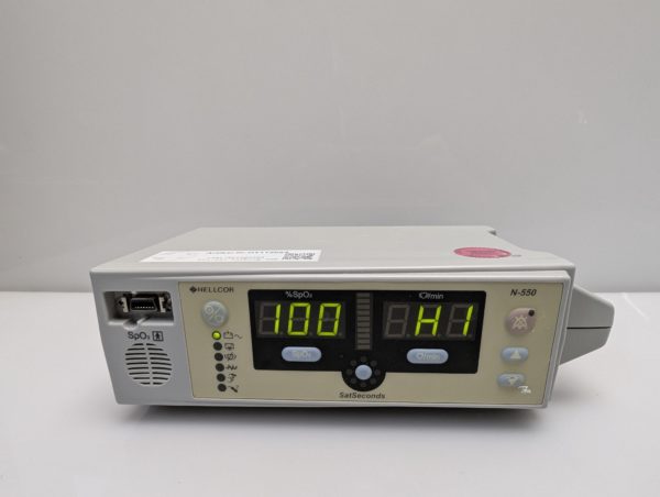 Nellcor N-550 Pulsoximeter Patientenmonitor -Ohne Sensor – Bild 5