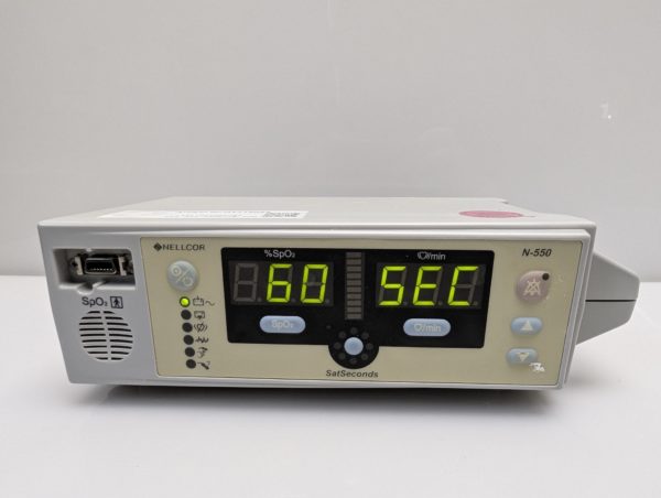 Nellcor N-550 Pulsoximeter Patientenmonitor -Ohne Sensor – Bild 6