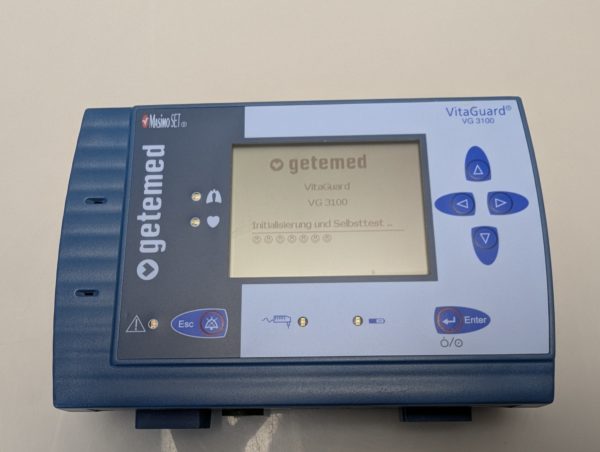 Getemed VitaGuard VG 3100 Patientermonitor Ohne Zubehör