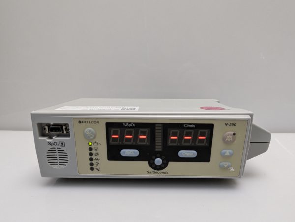 Nellcor N-550 Pulsoximeter Patientenmonitor -Ohne Sensor – Bild 2