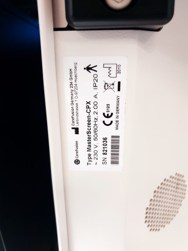 CAREFUSION MASTERSCREEN-CPX Gerät für Belastungstest – Bild 6