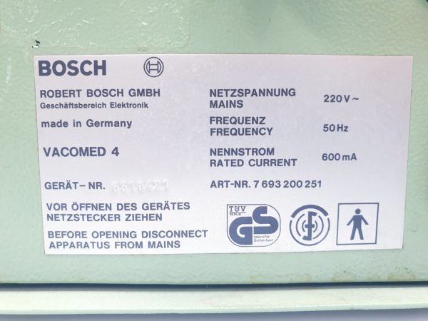 Bosch Vacomed 4 Physikalische Therapieeinheit – Bild 8