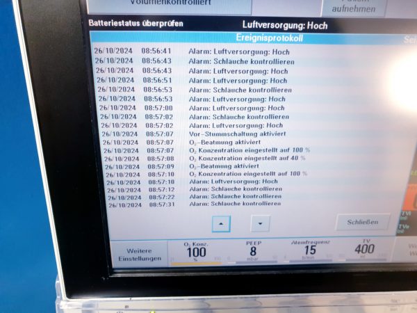 Maquet Servo S - Beatmungsgerät – Bild 5