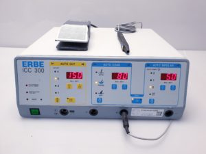 ERBE ICC 300 ICC300 H HF-Chirurgiegerät 300 Watt Leistung mit Fusschaltter
