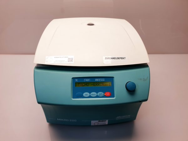 Hettich MIKRO 220 - Zentrifuge - Defekt - Ohne Rotor – Bild 3