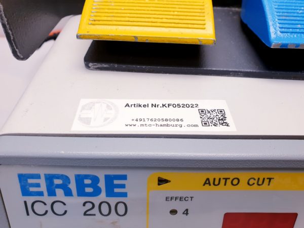 Erbe ICC 200 ICC200 - HF Gerät mit Endocut – Bild 2