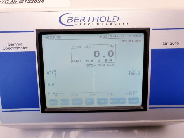Berthold LB 2045 Gamma Spectrometry System – Bild 7