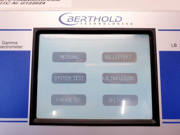 Berthold LB 2045 Gamma Spectrometry System – Bild 8