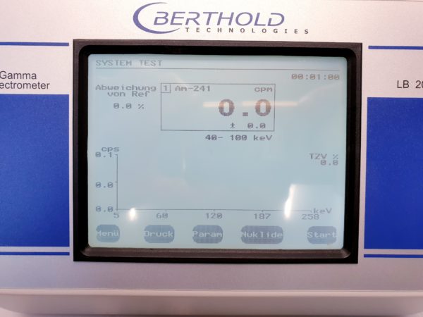 Berthold LB 2045 Gamma Spectrometry System – Bild 9