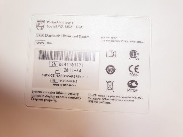 Philips CX50  - CX 50Tragbare Ultraschallgerät  CS-3V +  C5-1 +  L12-3 – Bild 25