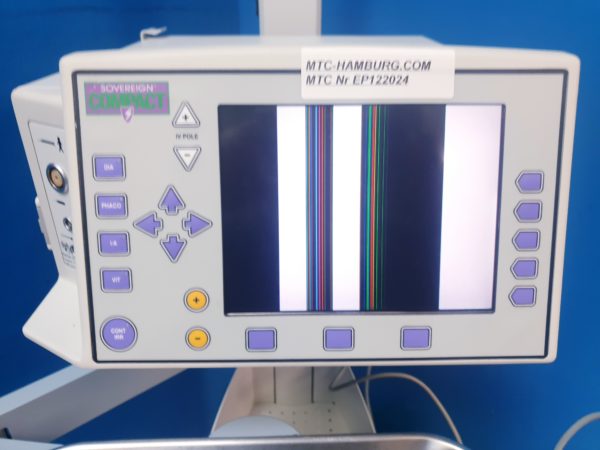 AMO Sovereign Compact  Phakoemulsifikator   mit Fußschalter Rollbar – Bild 7