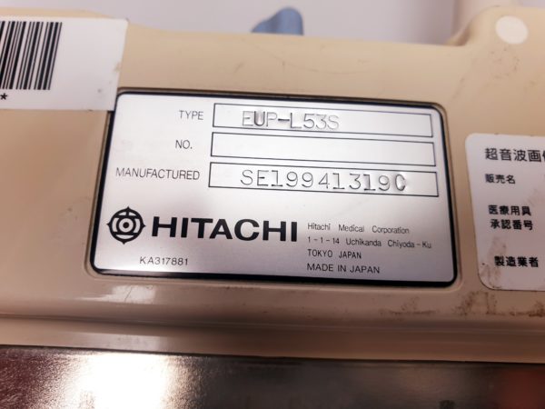 Hitachi EUP-L53S Ultraschallsonden Linear Sonde Hitachi – Bild 8