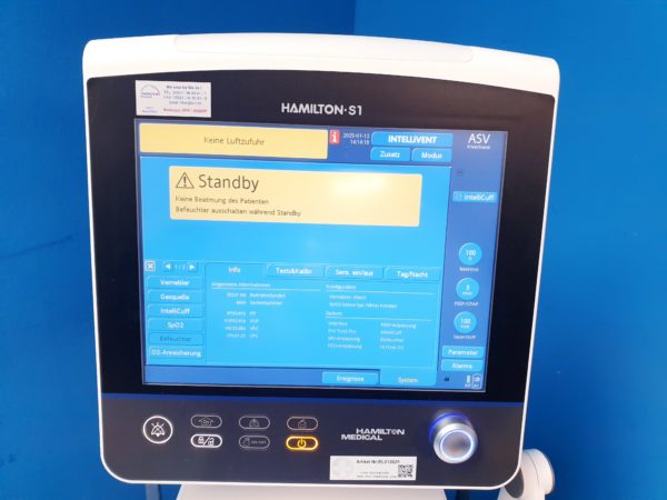 Hamilton Medical S1 Beastmungsgerät - DOM2014 – Bild 7