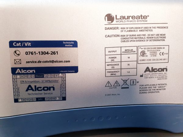 Alcon laureate world phaco system – Bild 11