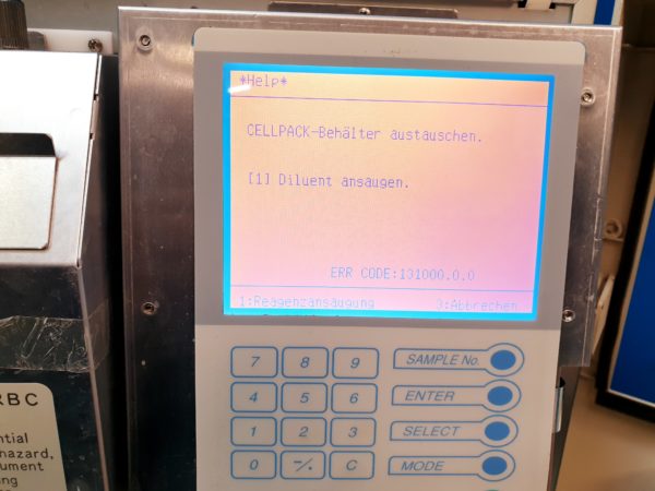 Sysmex KX-21N Automatischer Hämatologie-Analysator – Bild 5