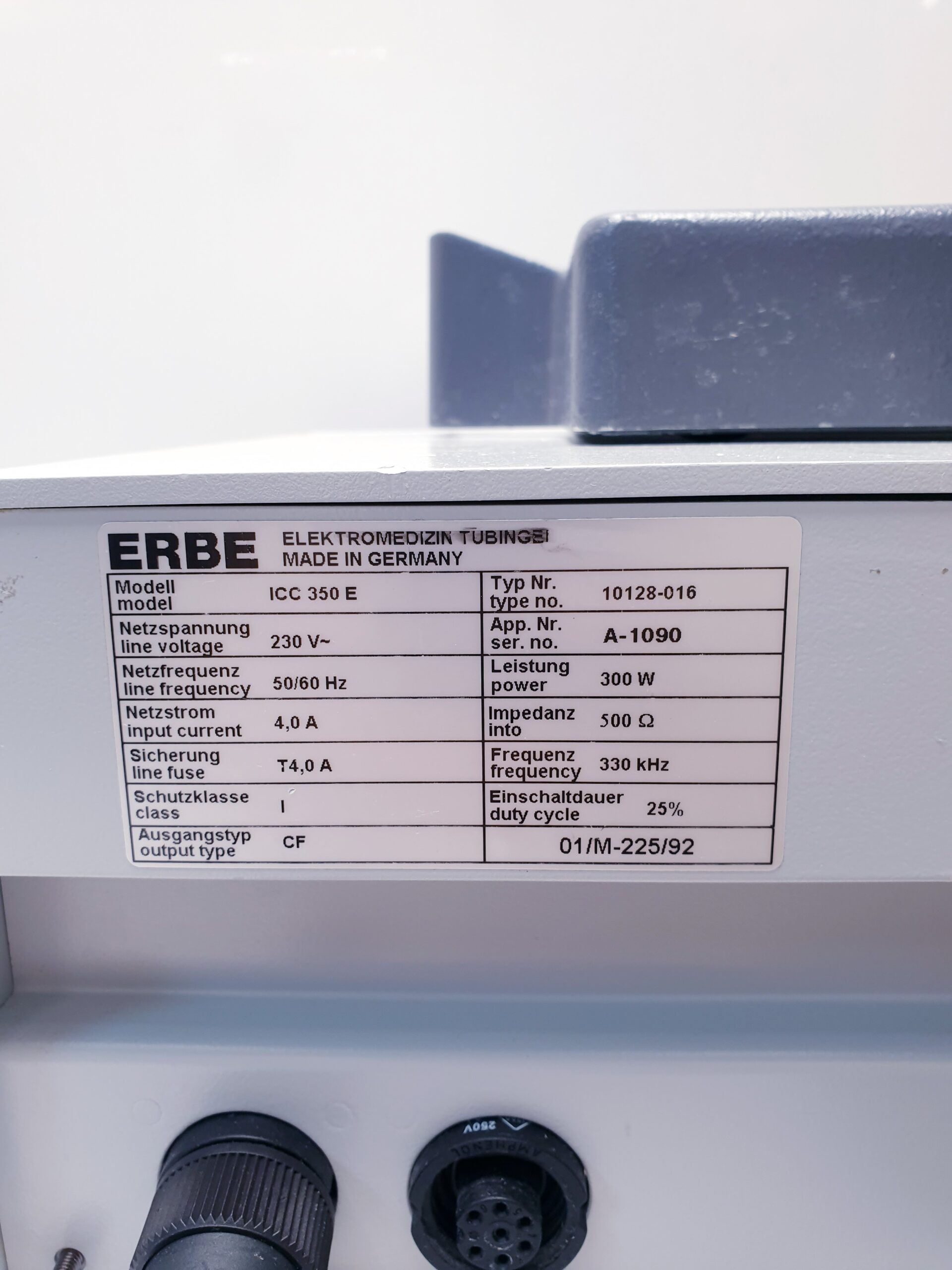 Erbe ICC 350 ICC350 HF Gerät – Bild 23