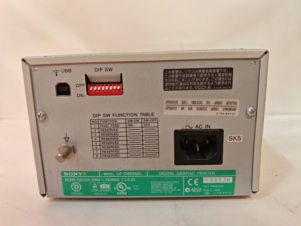 SONY UP-D895MD Schwarzweiß-Thermodrucker – Bild 16
