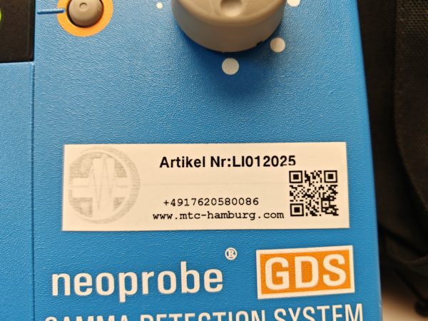 Neoprobe GDS 2300 Bluetooth drahtlose Gammastrahlungsdetektorenzähler mit einer Sonde GDS 2010 – Bild 2