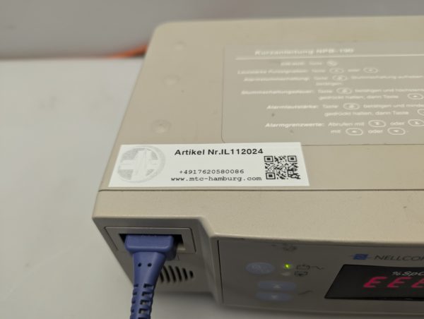 Nellcor NPB-190 Pulseoxymeter – Bild 2