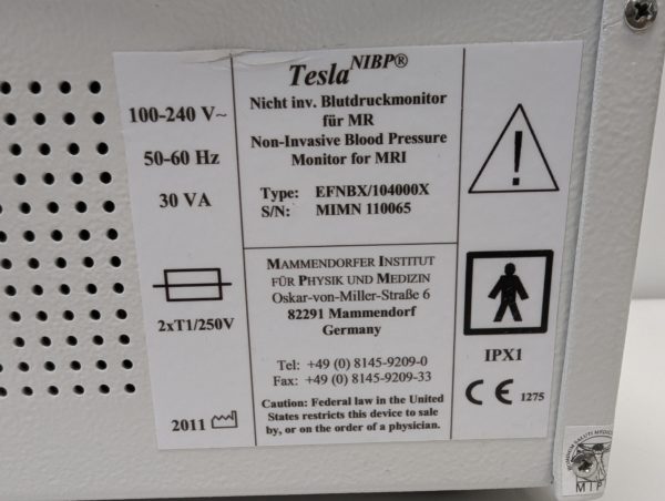 Tesla NIBP NiBp Monitor für MR – Bild 9