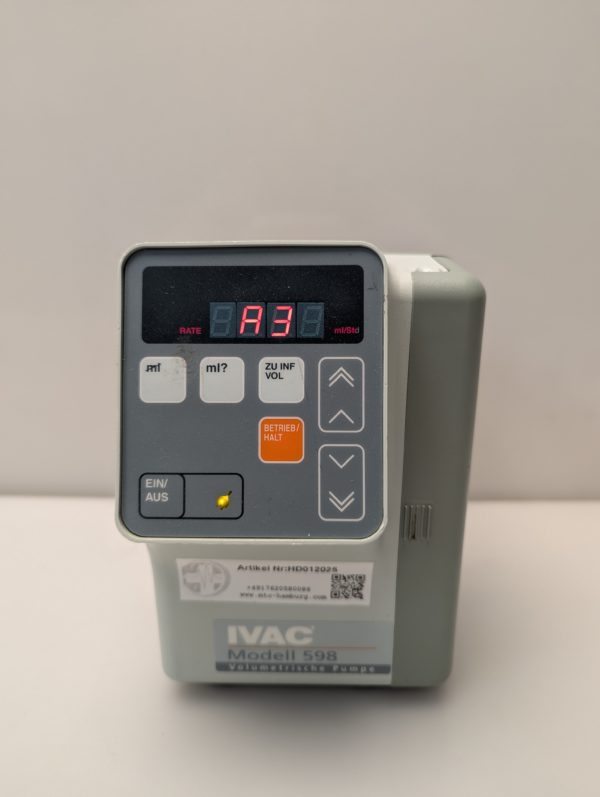 IVAC 598 Infusionspumpe – Bild 5