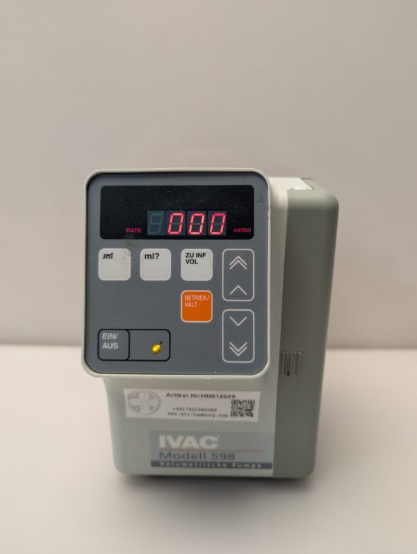 IVAC 598 Infusionspumpe – Bild 6