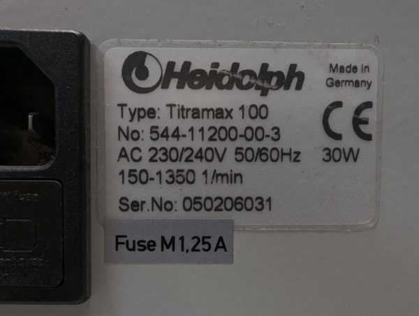 Heidolph Titramax 100  Plattformschüttler Schüttler – Bild 16