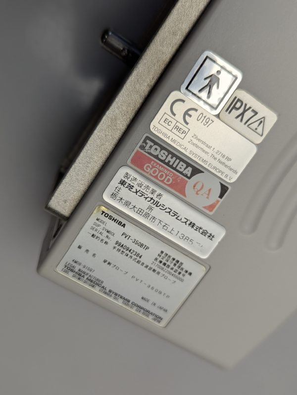 Toshiba PVT-350BTP Ultraschall Sonde - DEFEKT – Bild 11