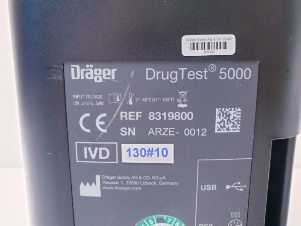 Dräger DrugTest 5000 Analyzer IVD – Bild 10