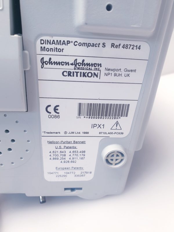 Critikon Dinamap Compact S - Übewachungsmonitor – Bild 11