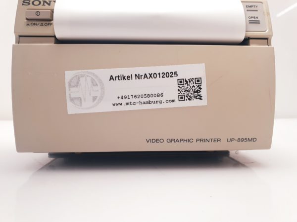 Sony UP-895MD Video Printer schwarz  weiß Videoprinter Sony UP 895 MD – Bild 2